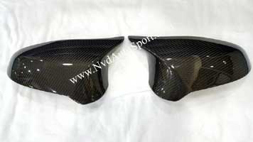 BMW F80 M3, F82 M4, F83 M4 Carbon fiber side mirror housings