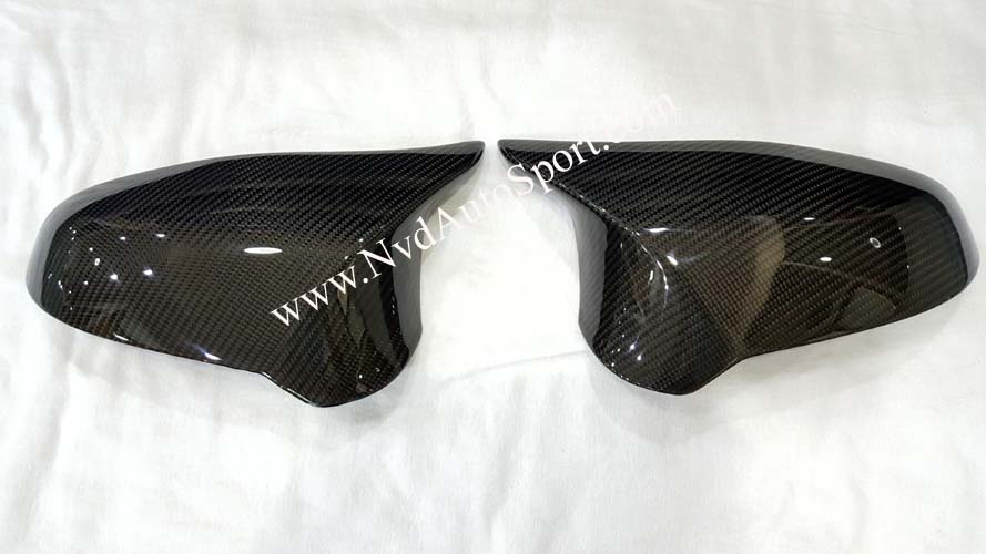 BMW F80 M3, F82 M4, F83 M4 Carbon fiber side mirror housing