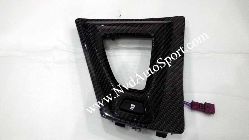 BMW F80 M3 F82 F83 M4 Carbon Fiber Skinning Interior DCT Gear Shifter Panel