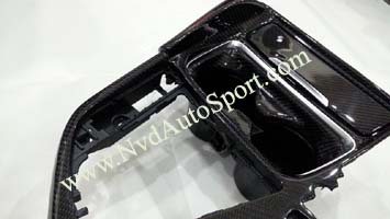 BMW F80 M3 F82 M4 carbon fiber skinning interior center console from NVD Autosport