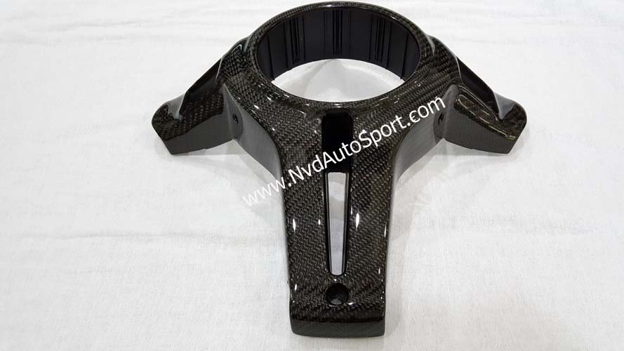 BMW F30, F32, F33, F34, F80 m3, F82, F83 M4 Carbon fiber M Steering Wheel Back side trim