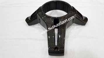 BMW F30, F32, F33, F34, F80 M3, F82, F83 M4 Carbon fiber steering wheel back side trim