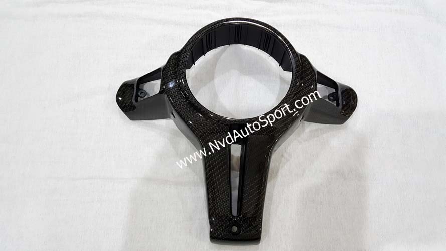 BMW F30, F32, F33, F34, F80 m3, F82, F83 M4 Carbon fiber M Steering Wheel Back side trim