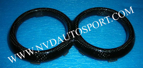 BMW Mini R50 R52 R53 Cooper S carbon fiber front drink holder trim