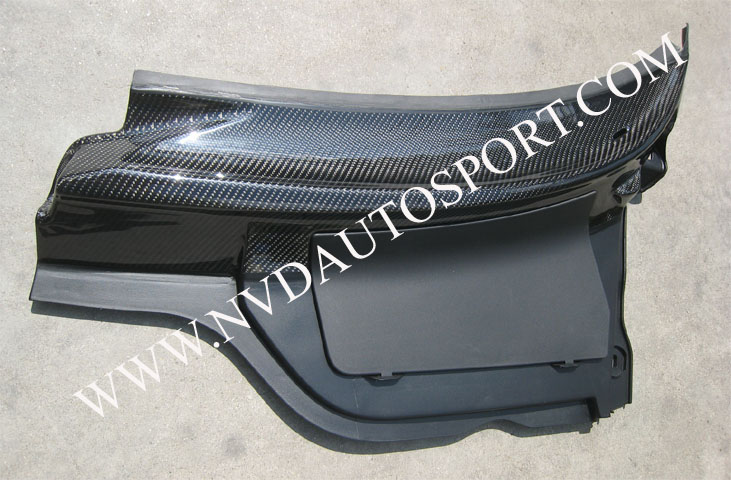 Bmw Mini R56 carbon fibre windshield cowl
