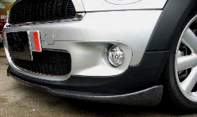 Bmw mini front splitter