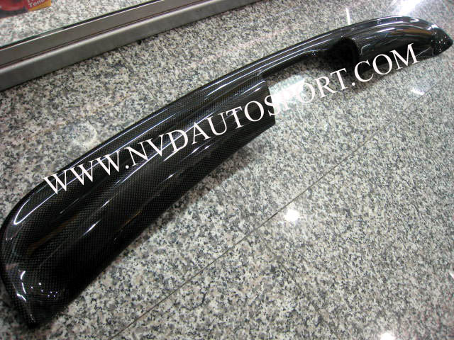 BMW Mini R56 Cooper S JCW carbon fiber rear diffuser