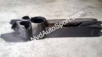 BMW Mini F55 F56 Cooper S JCW Carbon Fiber Skinning Interior Handbrake Console