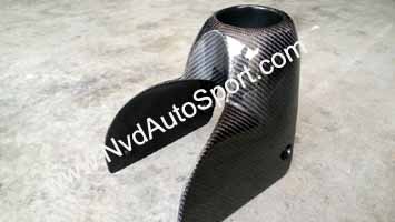 BMW Mini F55 F56 Cooper S JCW Carbon Fiber Skinning Interior Rear Drink Holder