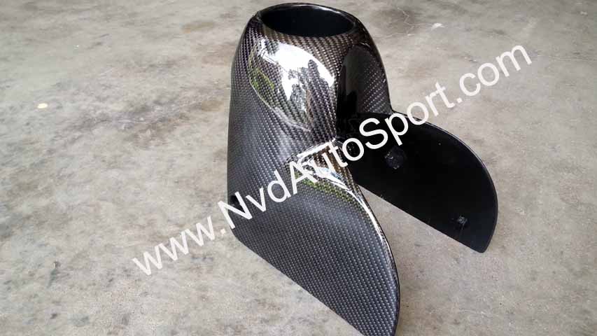 BMW Mini F55 F56 Cooper S JCW Carbon Fibre Skinning Interior Rear Drink Holder