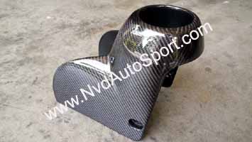 BMW Mini F55 F56 Cooper S JCW Carbon Fiber Skinning Interior Rear Drink Holder