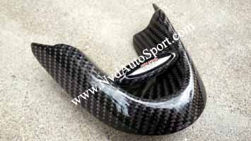 BMW Mini F55 F56 JCW Cooper S Carbon fiber Lower Steering Wheel trim