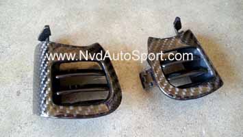 BMW Mini F55 F56 Carbon fiber skinning Interior defroster vents