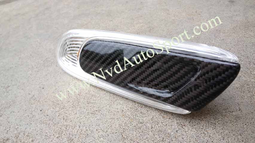 BMW Mini F55 F56 Cooper S JCW Carbon Fiber Skinning Exterior Side Turning Signal