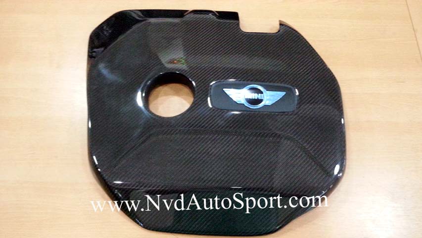 BMW Mini F55 F56 Cooper S JCW Carbon Fibe Skinning Engine Cover