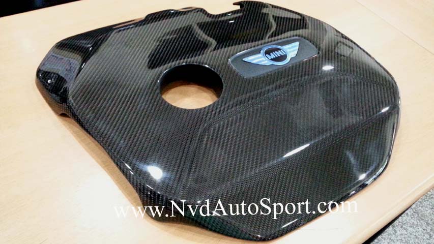 BMW Mini F55 F56 Cooper S JCW Carbon Fibe Skinning Engine Cover