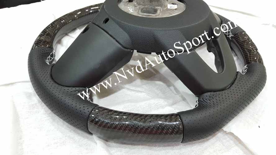 Mini F54, F55, F56 Cooper S Carbon fiber Multifunction Steering Wheel