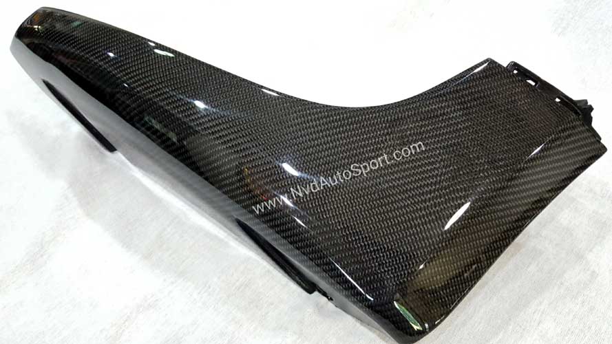 Mini F56, F57 JCW Carbon fiber front bumper side trim