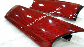 Mini F56, F57 JCW Carbon fiber interior door trims