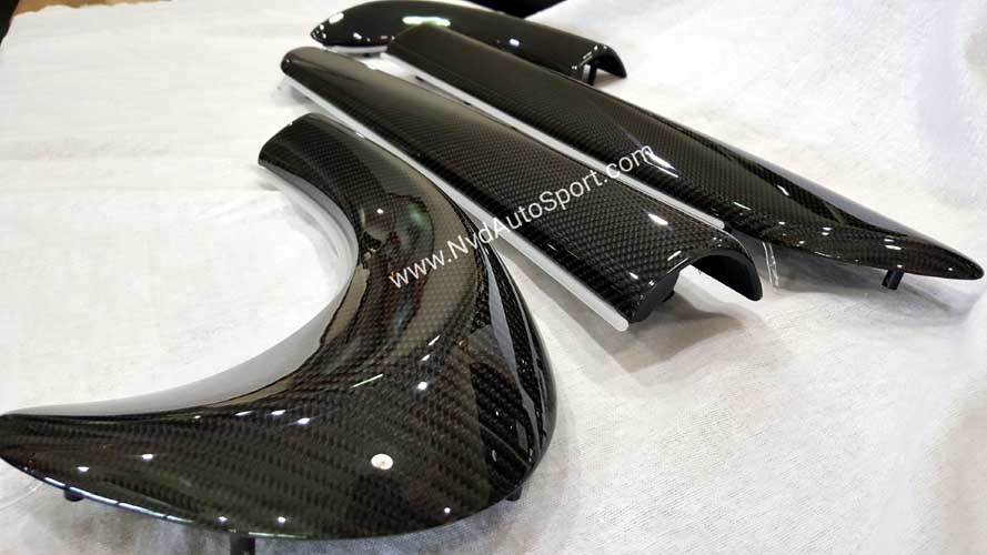 Mini F56, F57 JCW Carbon fiber Interior Door Trims