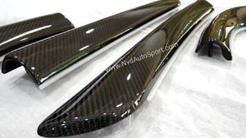 Mini F56, F57 JCW Carbon fiber interior door trims