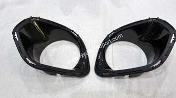 Mini F55, F56, F57 JCW Carbon fiber Fog Lamp Panel