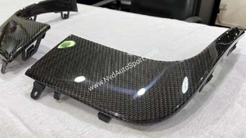 Mini F56 Lci2 Cooper S JCW Carbon fiber Front bumper bottom trims