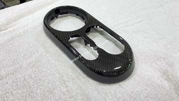 Mini F55, F56 Lci2 Carbon fiber interior center console trim