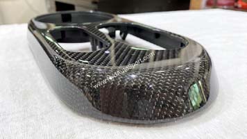 Mini F55, F56 Lci2 Carbon fiber interior center console trim