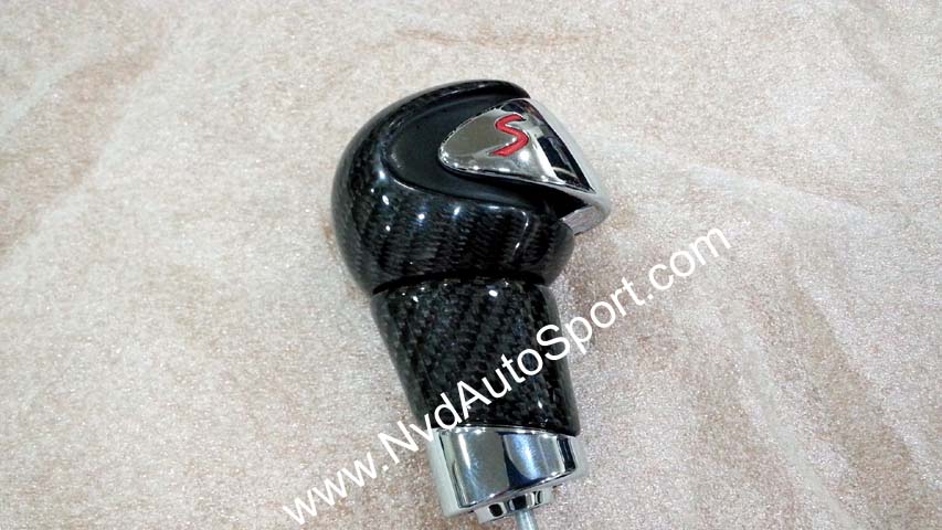 BMW MINI R55 R56 R57 R58 R59 Cooper S Carbon Fibe Shifter Gear Knob