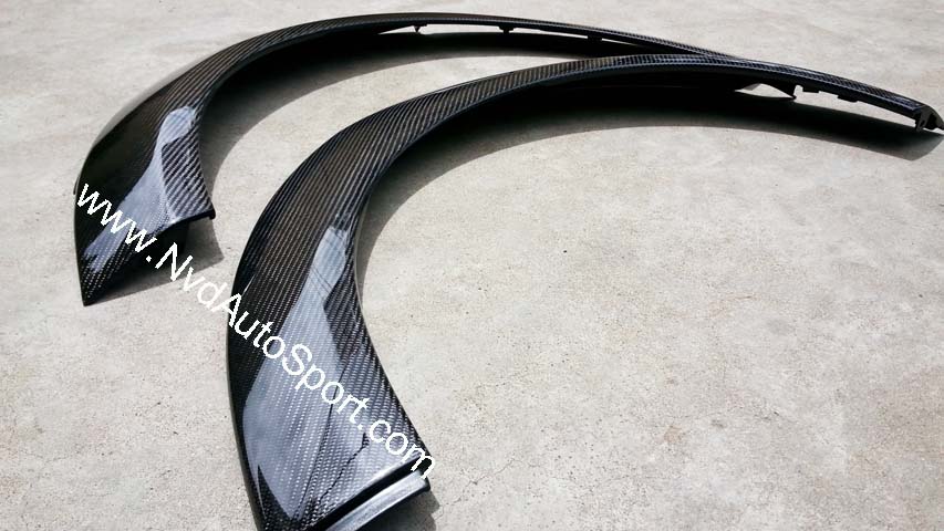 BMW Mini R55 R56 R57 R58 R59 carbon fiber Front & Rear Fender Trims