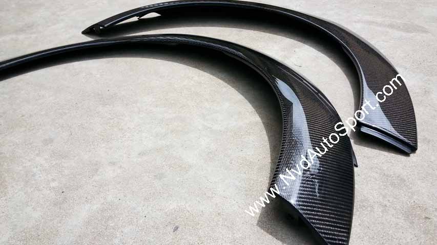 BMW Mini R55 R56 R57 R58 R59 carbon fiber Front & Rear Fender Trims