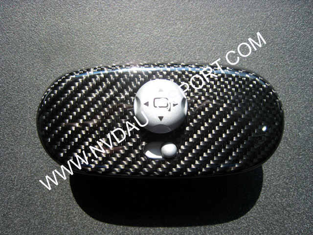 Bmw Mini R50, R52, R53 carbon fibre side mirror switch panel