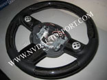 BMW Mini R50, R52, R53 carbon fibre steering wheel