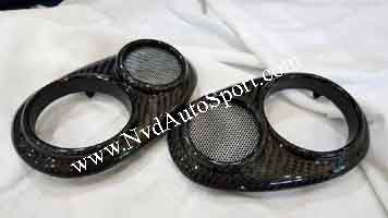 Mini R50, R52, R53 Carbon fiber Harman Kardon Interior Door Handles