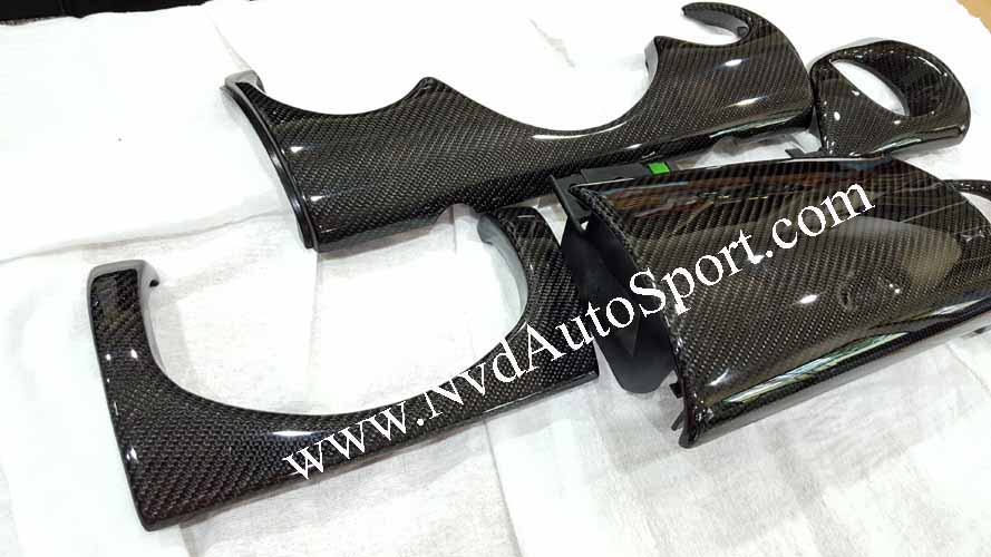 Mini R50, R52, R53 Carbon fiber Interior Dash Trim 