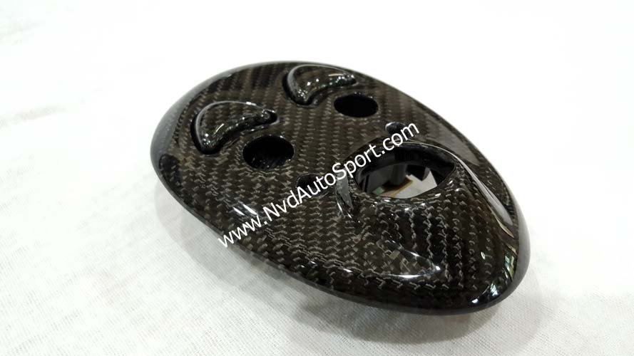 Mini R50, R53 Cooper S Carbon fiber roof lamp trim