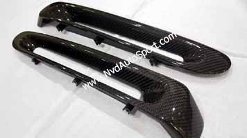 Mini R53 GP Carbon fiber rear bumper air discharge trim