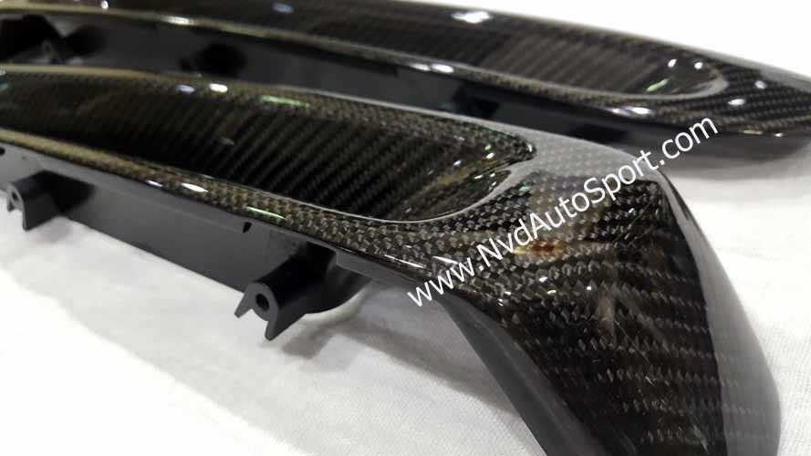 Mini R53 GP Carbon fiber Rear Bumper AIr Discharge Trim