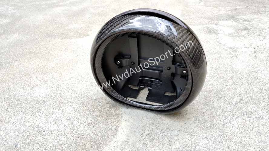 BMW Mini R55 R56 R57 R58 R59 Carbon fibre tachometer gauge cover