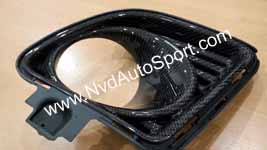 BMW Mini R55 R56 R57 R58 R59 Cooper S JCW Carbon fiber Front bumper Fog lamp panel