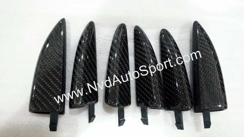 BMW Mini F55 F56 F57 F58 F59 Cooper S Carbon fiber side skirt fins