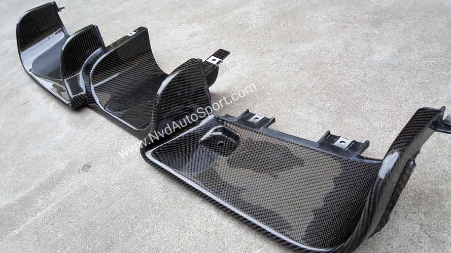 Mini R57 R57 JCW carbon fiber GP Rear Diffuser