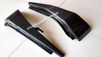 Mini R55, R56, R57, R58, R59 Carbon fiber dashboard bottom trim