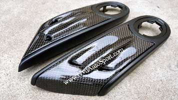 Mini R55, R56, R57, R58, R59 Carbon fiber JCW side vents