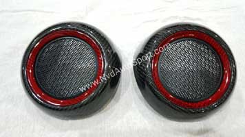 Mini R55, R56, R57, R58, R59 Carbon fiber speaker cover