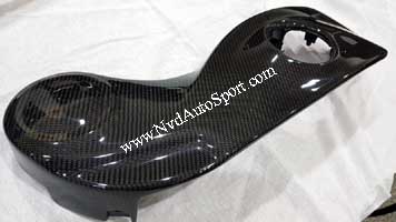 Mini R55, R56, R57, R58, R59 Carbon fiber lower seat trim