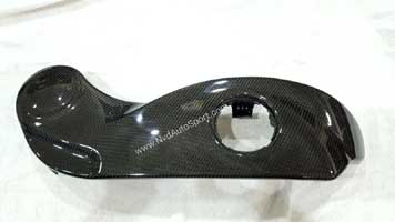 Mini R55, R56, R57, R58, R59 Carbon fiber lower seat trim