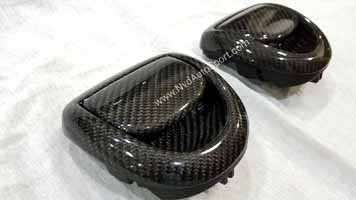 Mini R56, R57, R58, R59 Carbon fiber seat handle