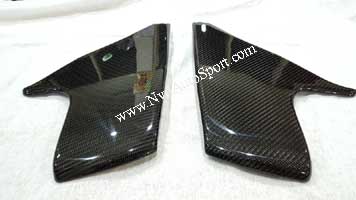 Mini R56 R57 R58 R59 Carbon fiber center console side panel